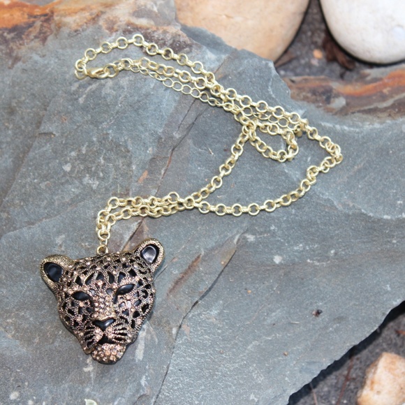 Jewelry - Leopard Gold Necklace